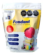 Comprar Fondant Rojo Enco Pasta Flexible De Azúcar 1kg