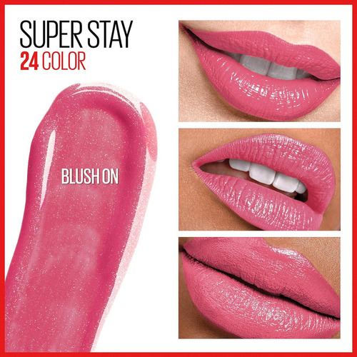 Labial  Maybelline Larga Duración Superstay 24 Horas Blush On Mate