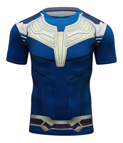 Camisetas Compresion Lycra Gimnasio Thanos Deportes Marvel