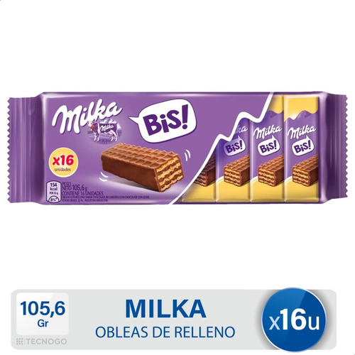 Oblea Milka Bis Chocolate - Mejor Precio