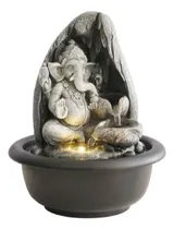Comprar Fuente De Agua Chica Cascada Ganesh Cueva + Led 19cm Tm Ct