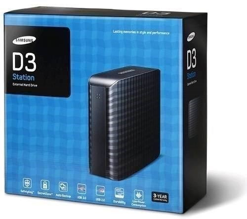 Hd Externo Portátil Samsung 2tb D3 Portable Preto