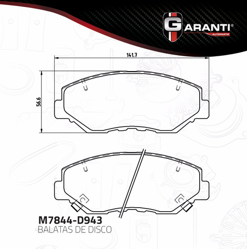 Balatas Delanteras 02-17 Pilot Crv Accord Element Civic Fit