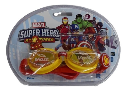 Goggles Para Niño Voit Natación Infantil Ironman Avengers