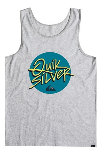 Musculosa Quiksilver Into Action Boys (gri) Original