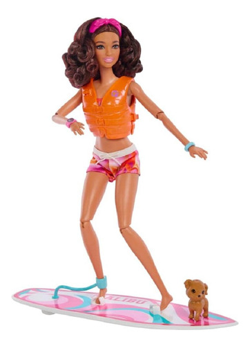 Barbie O Filme Boneca Dia Do Surf - Mattel