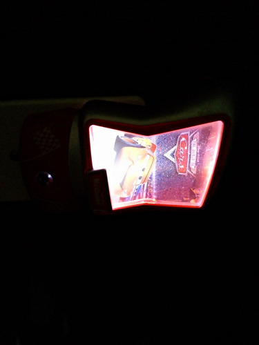 Luz De Noche / Lampara Para Niños De Cars (Usado)