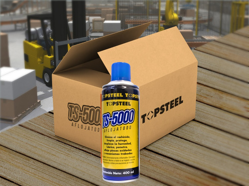 5x Aceite Lubricante Aflojatodo 400 Ml Ts-5000 Top Steel