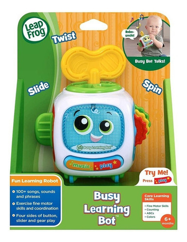 Juguete Infantil Fidget Bot Interactivo Leapfrog