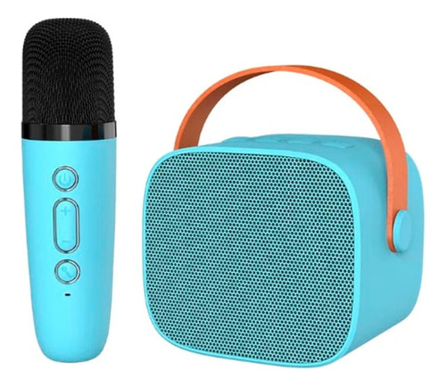 Mini Parlante Karaoke Con Micrófono Inalámbrico Y Bluetooth