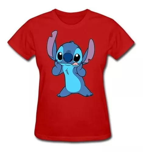 Camiseta Feminina Lilo E Stitch Tshirt Stitch Triste 23