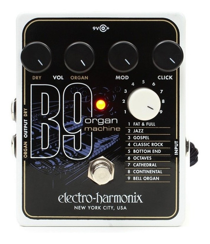 Pedal Synth Electro-harmonix Modelo B9 Organ Machine