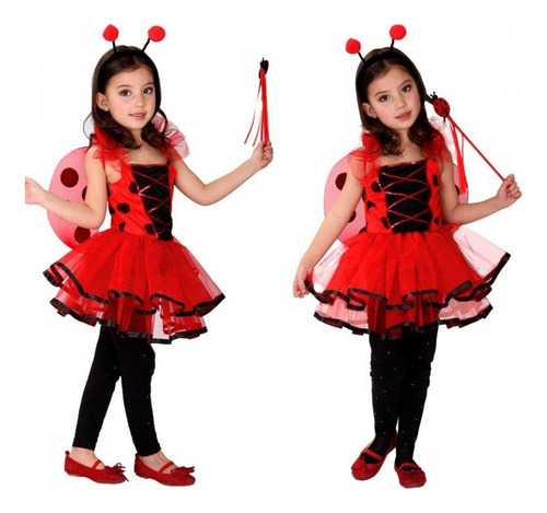 Disfraz De Mariquita Roja Para Halloween