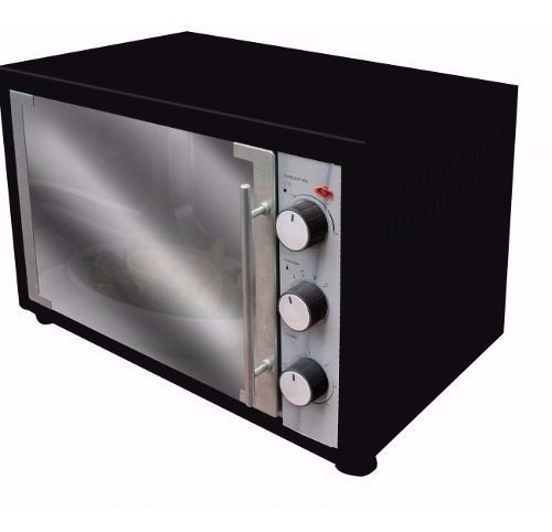 Horno Electrico 48 Litros Negro Gris 2000w + Accesorio