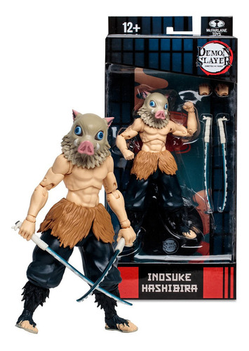 Mcfarlane Figura De Accion: Demon Slayer - Inosuke Hashibara