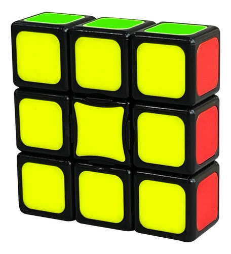 Irrdfo Cubo De Velocidad De 1x3x3, Rompecabezas De Cubo De 1