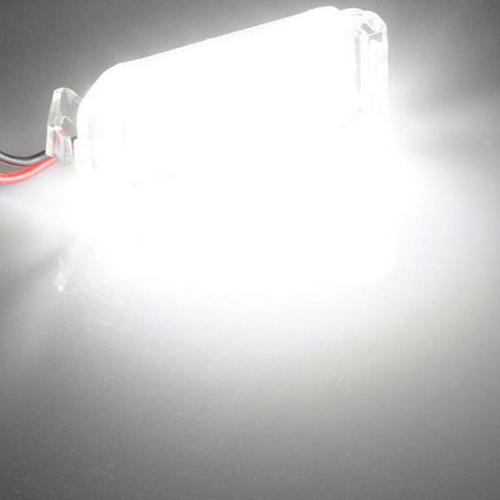 Lámpara De Matrícula De Coche Led Blanca Sin Errores De 6k N