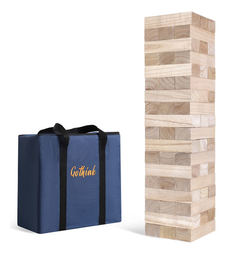 Gothink Juego De Torre Gigante De Madera Para Volcar, Crece 