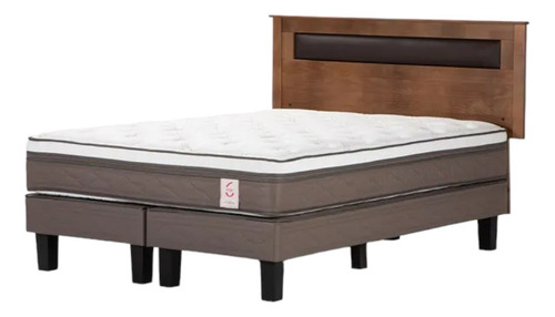 Cama Rosen New Style 6 2 Plazas 150x200 Bd Respaldo Ferrara