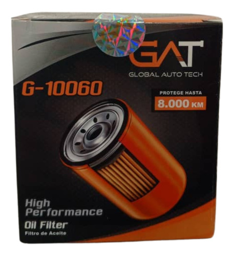 Filtro Aceite Gat Silverado 5.3, Caliber, H3 