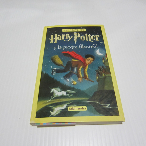 Libro Harry Potter Y La Piedra Filosofal (tapa Blanda)