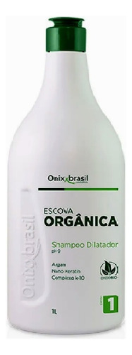 Shampoo Dilatador Escova Orgânica Ph9 1 L- Efeito Alisamento