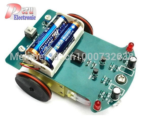 Kit Seguidor De Linea D2-1 Similar Chasis Arduino Armable