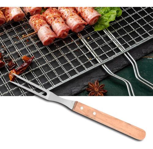 Tenedor De Cocina Con Mango De Madera Tenedor De Barbacoa