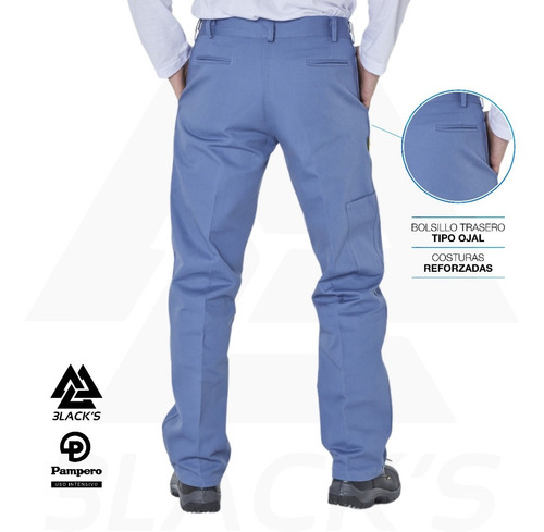 Imagen 5 de 7 de Pantalón De Trabajo Clásico Pampero B/carpintero T. 38 Al 60