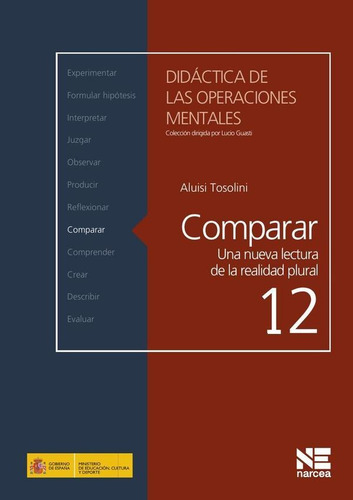 Comparar, de ALUISI TOSOLINI. Editorial Narcea, S.A. de Ediciones, tapa blanda en español