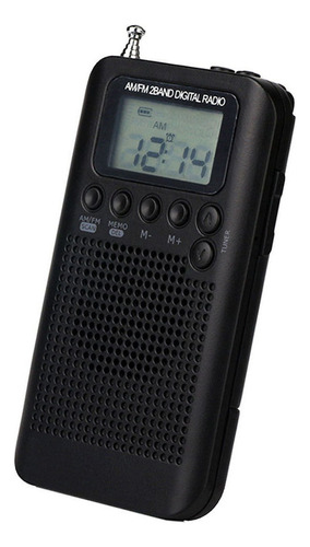 Am/fm 2 Band Digital Radio Portátil Recargable