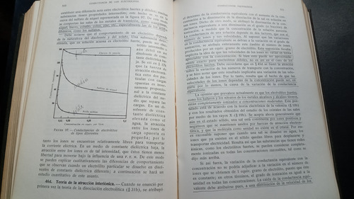 Elementos De Fisicoquímica Samuel Glasstone 1952 Subrayados (Usado)