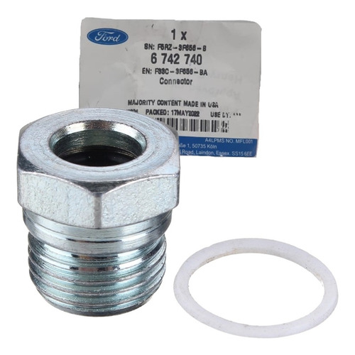 Conector Tubo Direcao Hidraulica Fiesta 1996/2014 Original