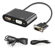 Comprar Cabo Adaptador Vga Para Hdmi Vga Video Audio 1080p
