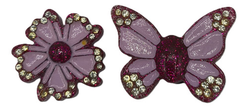 Crocs 2pk Jibbitz De Luxe Glitter Original (usa)