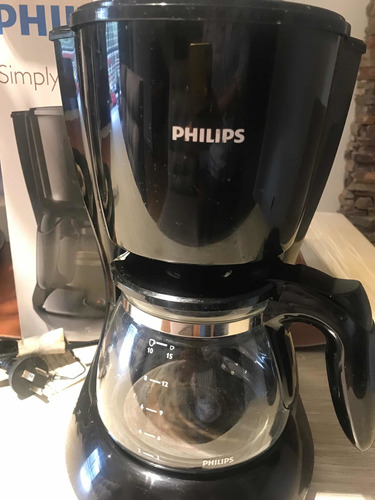 Cafetera Philips Hd 7447 Color Negra