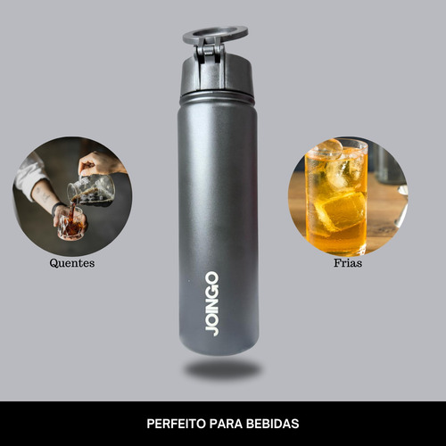 Garrafa Térmica Magnética Magsafe Joingo 710ml Suporte Tripé