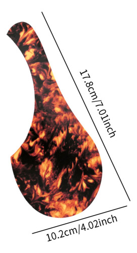 Pegatina Protectora De La Placa De Protección Pickguard