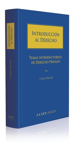 Introducción Al Derecho. Carlo Bellin
