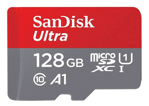 Memoria Sandisk Ultra 128gb Micro Sdhc 120mb/s Adaptador Sd