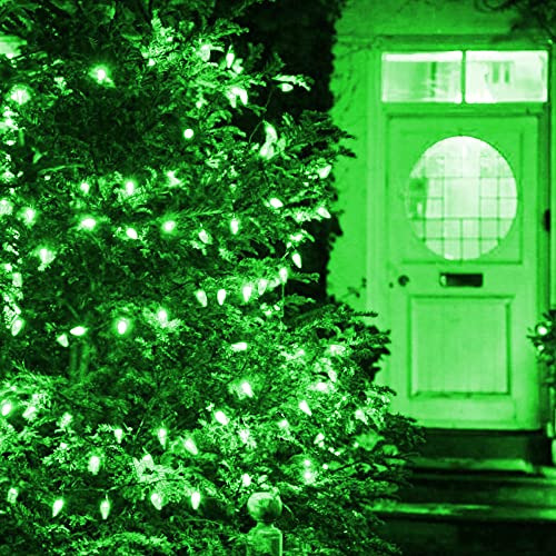 Luces Dazzle Bright C6 Verdes Para El Día De San Patricio, 1