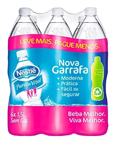 Agua Sin Gas Nestlé Pureza Vital Bidón 6,3 L - Jumbo