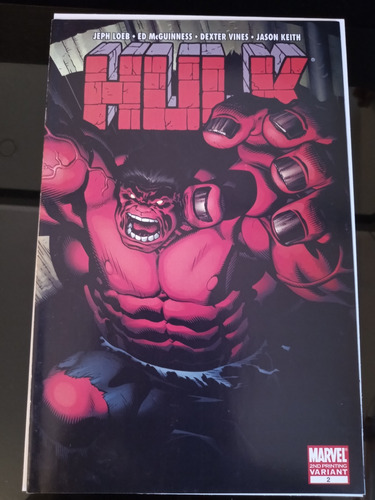 Hulk #2 (2008) 2a Impresión 1a Aparición Compl. De Red Hulk