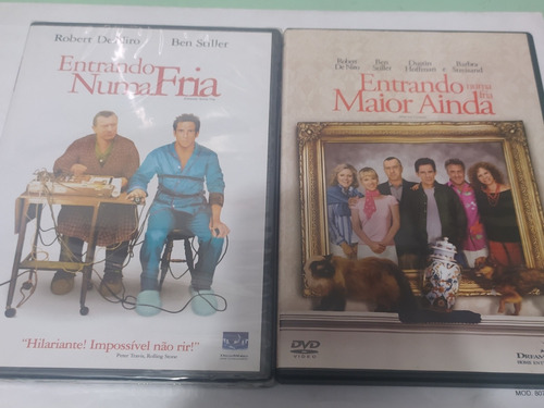 Dvd Entrando Numa Fria E Maior Ainda Dois Dvds