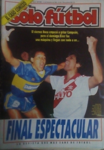 Solo Futbol 391 Platense 1 Boca 3,poster Arsenal