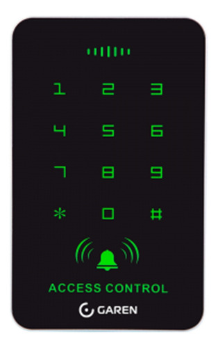 Imagem 2 de 2 de Leitor Com Teclado Touch Screen Ga-ak3t