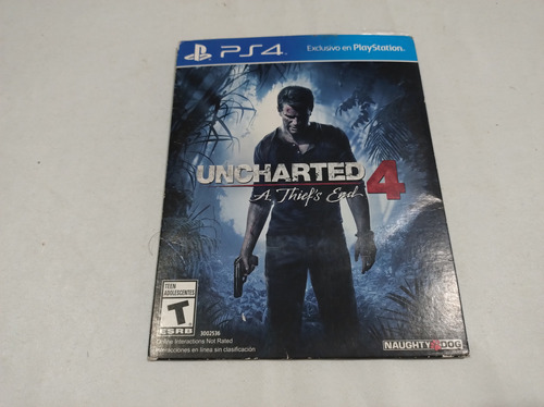 Uncharted 4 Thiefs End Envelope Português Playstation 4 Ps4
