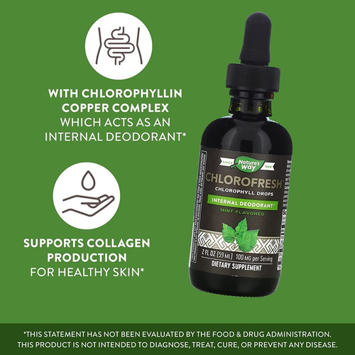 Nature's Way Chlorofresh Clorofila Extracto Líquido 59ml