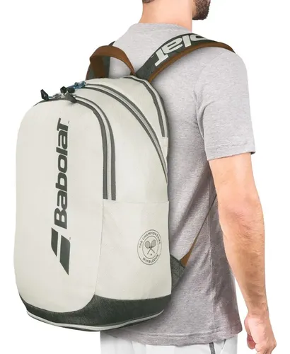 Mochila Babolat Wimbledon Cinza E Marrom