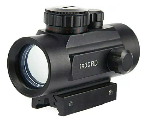 Mira Táctica Red Dot 1 X 40de Punto Rojo Verde Airsoft Rifle